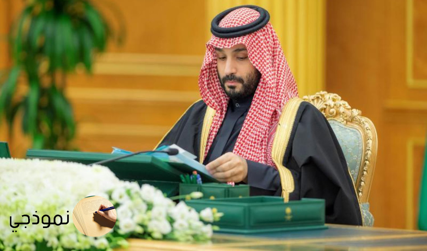 نموذج برقية لولي العهد محمد بن سلمان